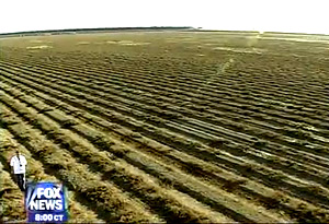 Farmers and residents of Huron, Calif., who are suffering because of recent droughts; controversy over the federal government turning off irrigation pumps to hundreds of farms in the San Fernando Valley.  