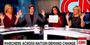 "You can’t put an opinion show on the air under the name of a hard news broadcast. It’s against the rules. But the cable network  has a problem. If you could bottle CNN you’d have a cure for insomnia. So Jeff Zucker, who runs the network, is trying to spice things up. And so he puts four women around a desk – several of whom aren’t bad looking – and tells them to spout off. I get it. But you can’t do that under the banner of a hard news broadcast.  Credibility and trust matter in news, as hopelessly naive as that sounds." - Bernard Goldberg 