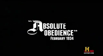 Part 4: This program shows how Hitler and the Nazis came into power, the reasons behind it, and why the German people embraced Hitler the way they did. Apart from the other Nazi shows made in America, this one does not denounce Nazism. It just presents the facts as told by the people who were there. This is one of the best shows on the Third Reich ever made.  