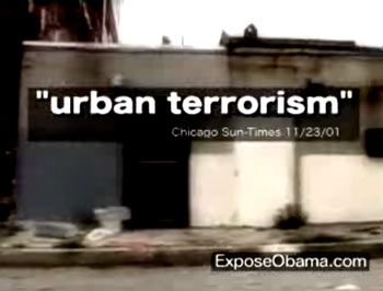 The ad draws a parallel between Obama’s weakness on gang violence and the war on terror,” said Brown. Brown is the former head of Citizens United, which claims to be the largest political action group for conservatives in the United States.  