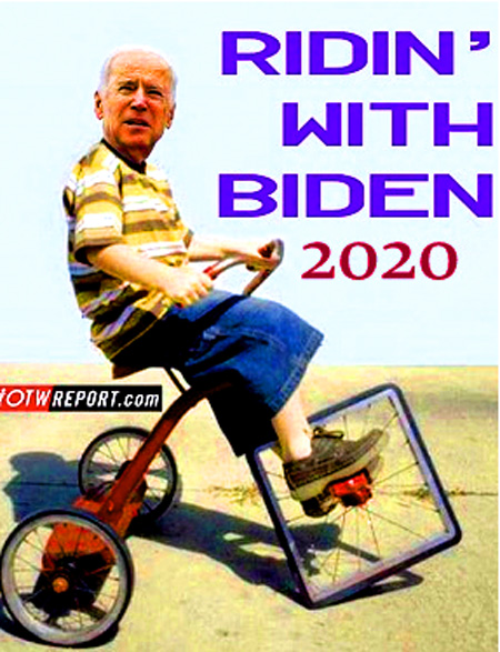 "Asked about reopening everyday life in America, Biden said, 'You know, there’s a…Roosevelt (not sure if he meant Teddy or Franklin) and something something something and war.' It went downhill from there. Everybody knows he’s dimmer than a night-lite, and everybody’s pretending it’s okay. There’s no analog in history for any faction putting up such an empty vessel for high office. Granted, the Democratic Party has trafficked in unreality for years, from Crossfire Hurricane through UkraineGate ­(with side-trips like trannies in women’s sports) but those capers were just old-fashioned scams. Joe Biden for President is Emperor’s-New-Clothes caliber deceit, requiring a rank-and-file so marinated in falsehood they couldn’t tell you the difference between a red light and a green light." - Diogenes Middle Finger 